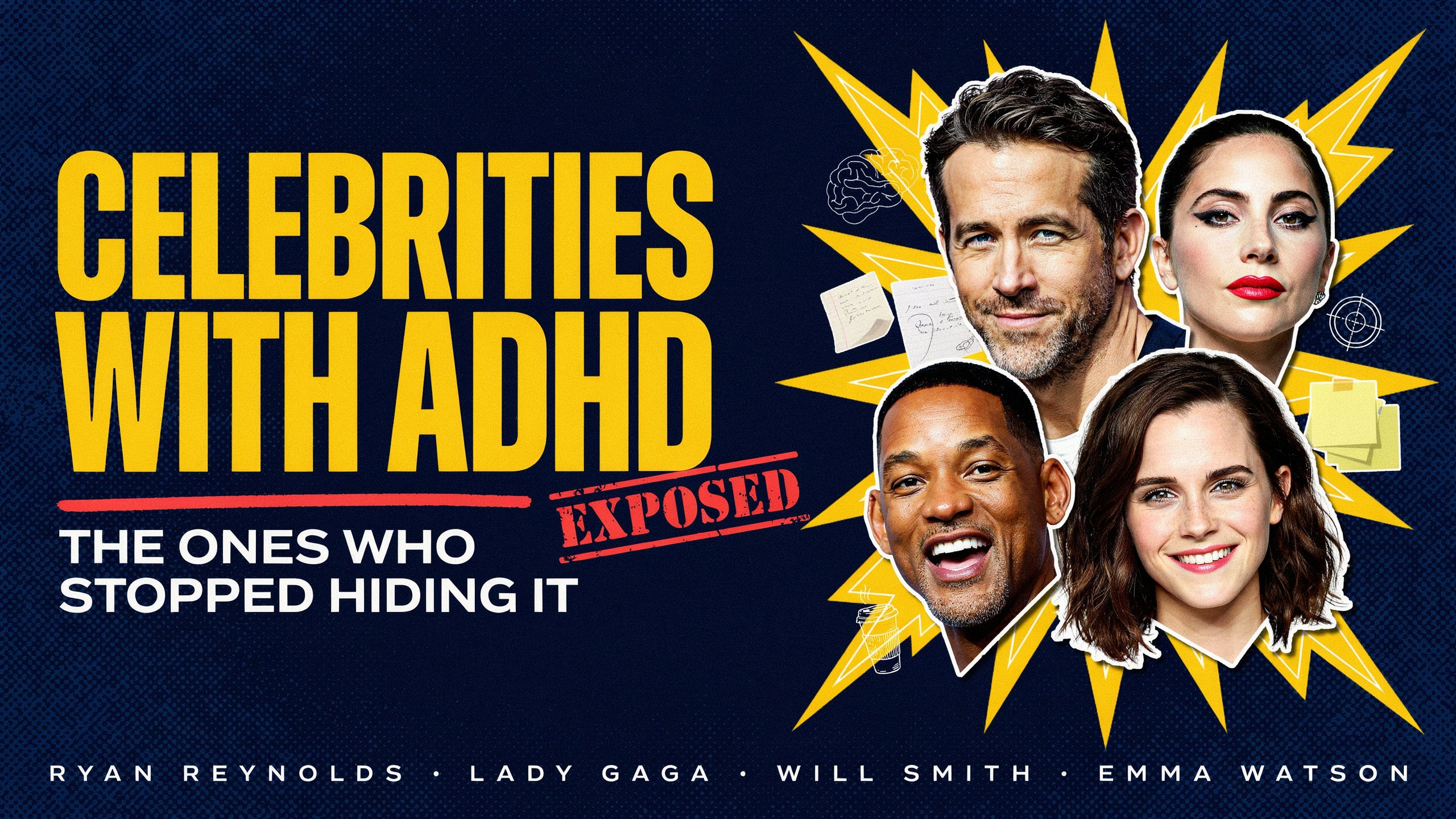 Celebrities With ADHD: The Ones Who Stopped Hiding It